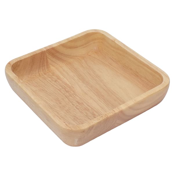 Fyrkantig Träskål 18cm 7.1in Restaurangservis