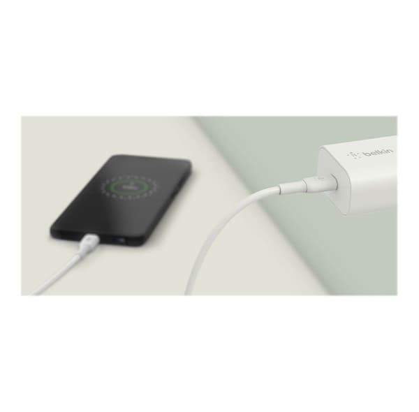 Belkin BoostCharge 20W USB-C PD laddare - Vit
