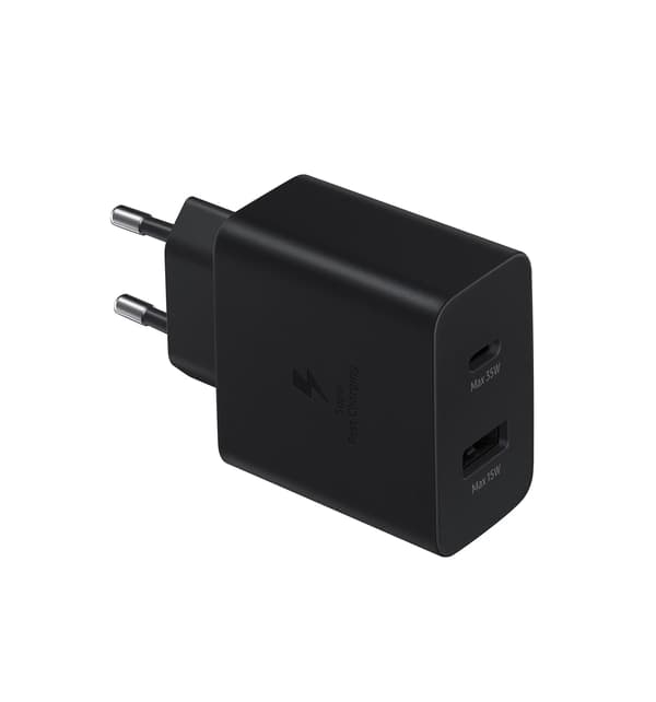 Samsung 35W PD Strömadapter Duo (USB-C, USB-A) Väggladdare