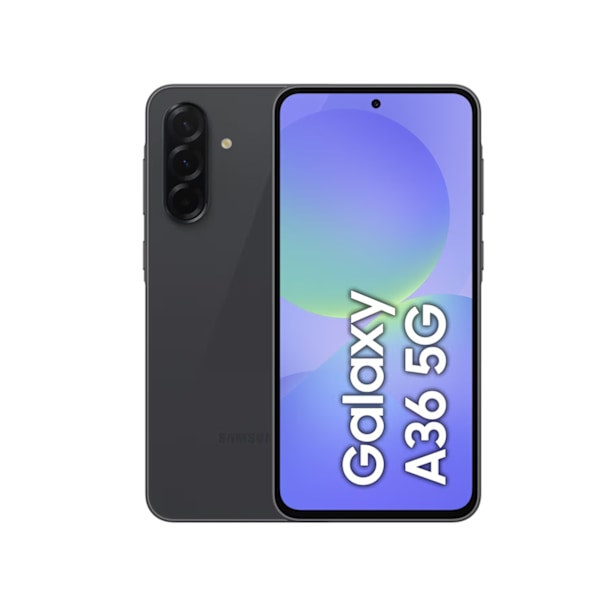 Samsung Galaxy A36 5G 8/256GB Smartphone - Awesome Svart