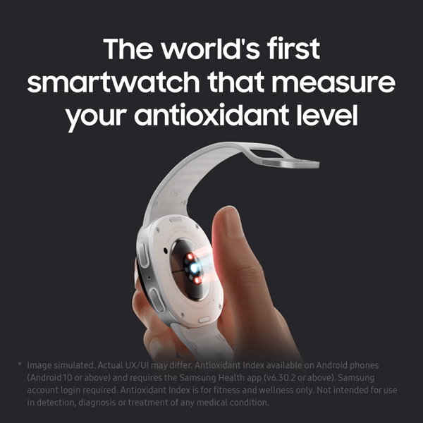 Samsung Galaxy Watch8 40mm LTE Smartklocka -Silver (EU-Modell)