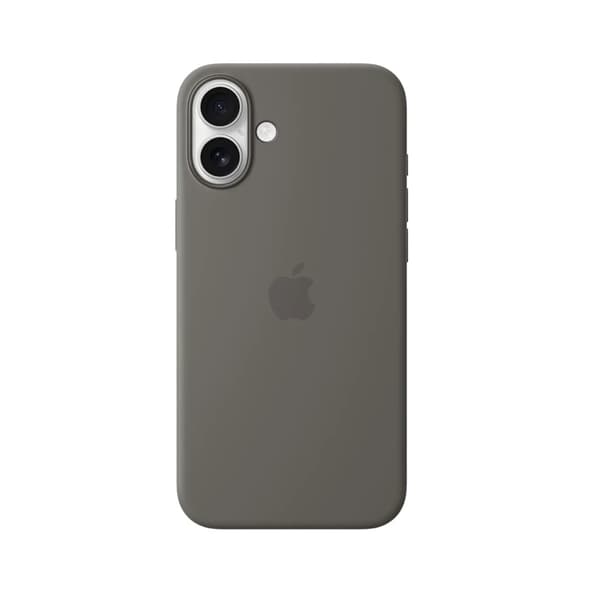 Apple iPhone 16 Plus silikonskal med MagSafe - Stone grey