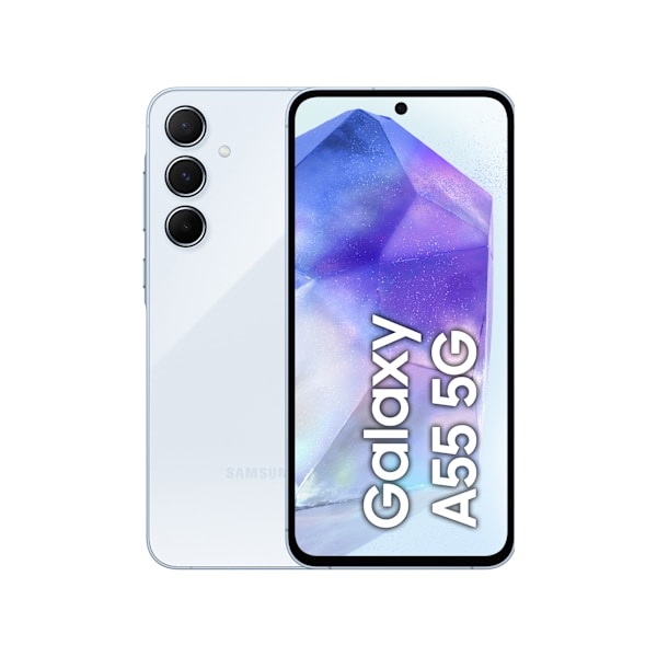 Samsung Galaxy A55 5G smartphone 8/256GB - Awesome Isblå