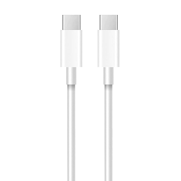 Apple USB-C till USB-C laddningskabel 1m bulk - Vit