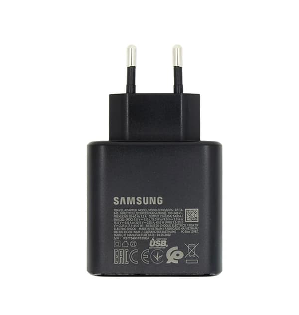 Samsung USB-C 45W Strömadapter EP-TA845 Bulk- Svart