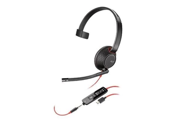 Poly Blackwire 5210 headset- Svart