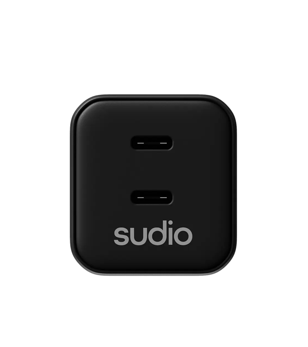Sudio P2 GAN USB-C Strömadapter 45W- Svart