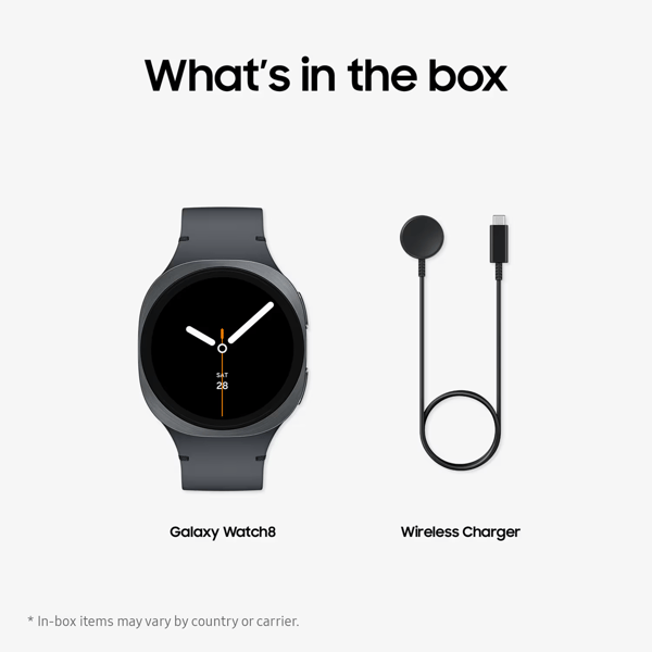 Samsung Galaxy Watch8 40mm BT Smartklocka -Grafit (EU-Modell)