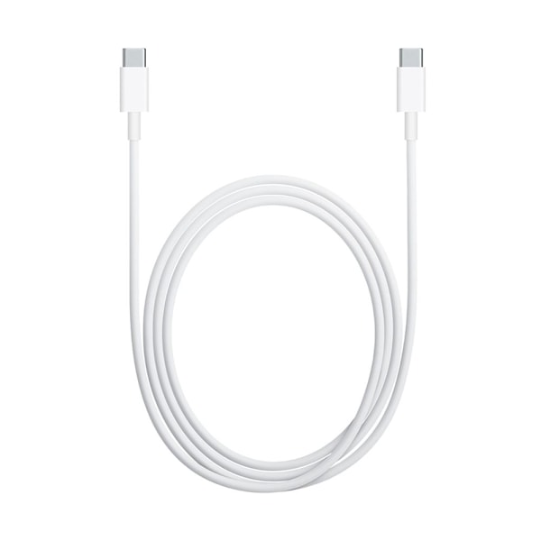 Apple USB-C till USB-C laddningskabel 2m bulk - Vit