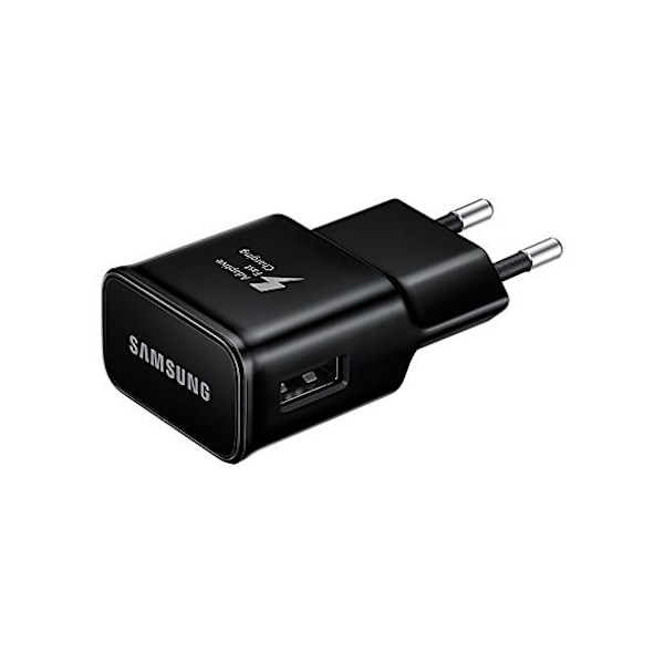 Samsung USB-A Snabbladdare EP-TA20, 15W – Svart Svart