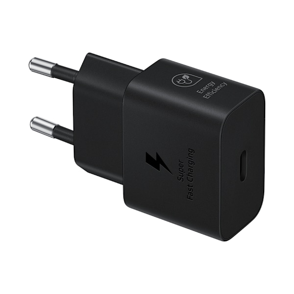 Samsung 25W USB-C GaN Strömadapter bulk - Svart