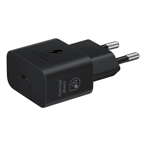 Samsung 25W USB-C GaN Strömadapter bulk - Svart