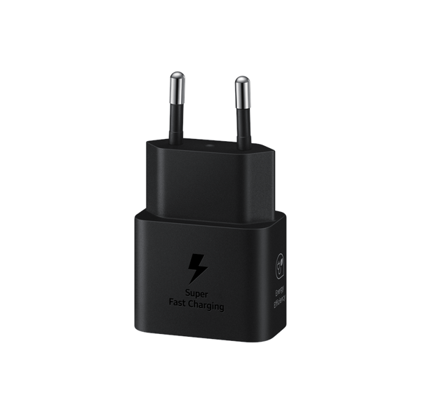 Samsung 25W USB-C GaN Strömadapter - Svart