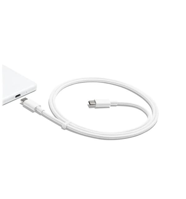 Google USB-C till USB-C Kabel - 1m - 3A bulk. Vit