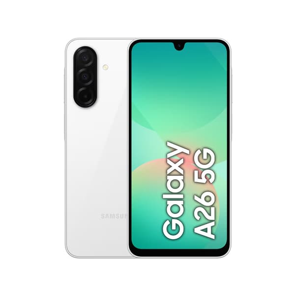 Samsung Galaxy A26 5G 6/128GB Smartphone - Vit