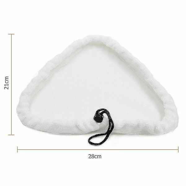 6 st Ångmopp Pads Ersättningsgolvmopp Pad Mikrofiberduk Tvättad Täck