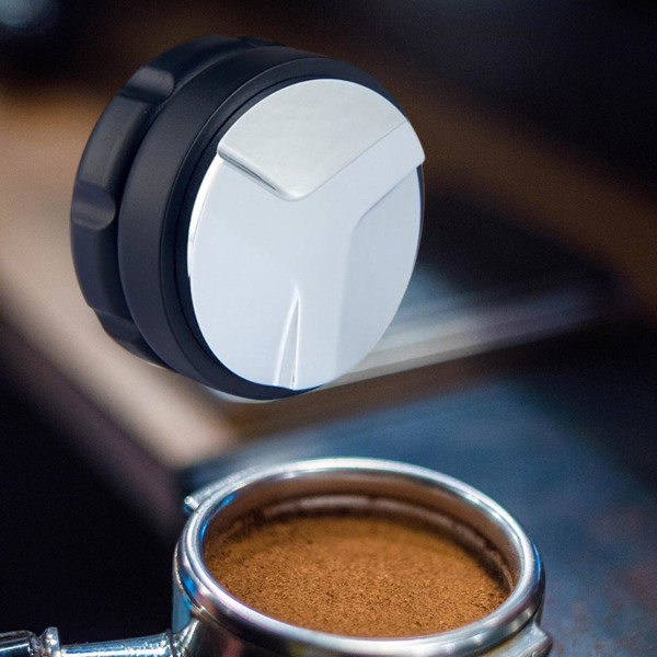 53mm Coffee Tamper Coffee Distributor Espresso Tamper For Kitchen Black