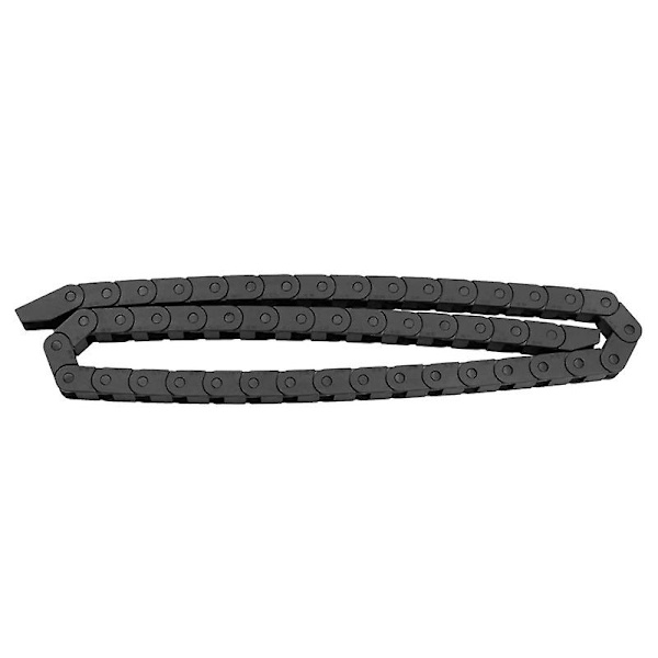 1000 Mm/40 Tommer Sort Trådholder Nylon Kabeltræk Kæde Til Printer Træk Kæde/3d Printer 10*10 Indvendig Diameter Uåbnelig Sort 1 Pakke