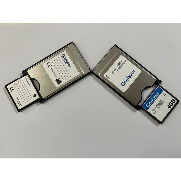 Compact Flash 128mb 256mb 512mb Cf-kort 1gb 2gb 4g Hukommelseskort Til Cnc Ipc Numerical Control Machine Pcmcia Adapter (128mb Compact Flash Til Pcmcia)