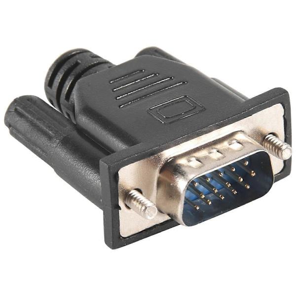 VGA Virtuell Display Adapter Hane Dummy Plug EDID Headless Ghost Emulator Lås Platta