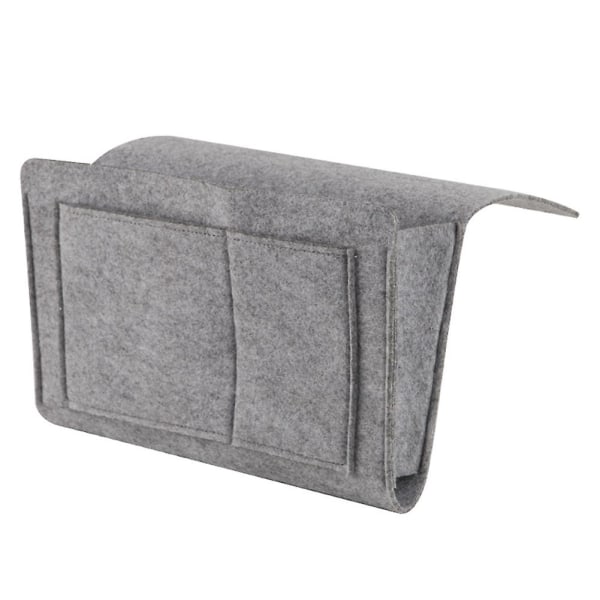 Home Felt Hanging Storage Bags Bedside Pocket Sofa Hanging Bag Organizer Book Magazine Sundries Table Storage Pouch