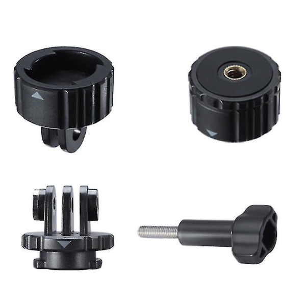 Gp-4 Snabbkoppling Magnetisk Fästbas Med 1/4'' Stativfäste Basadapter Kompatibel Med Hero Max/9/8/7/6/5/4/3, Osmo
