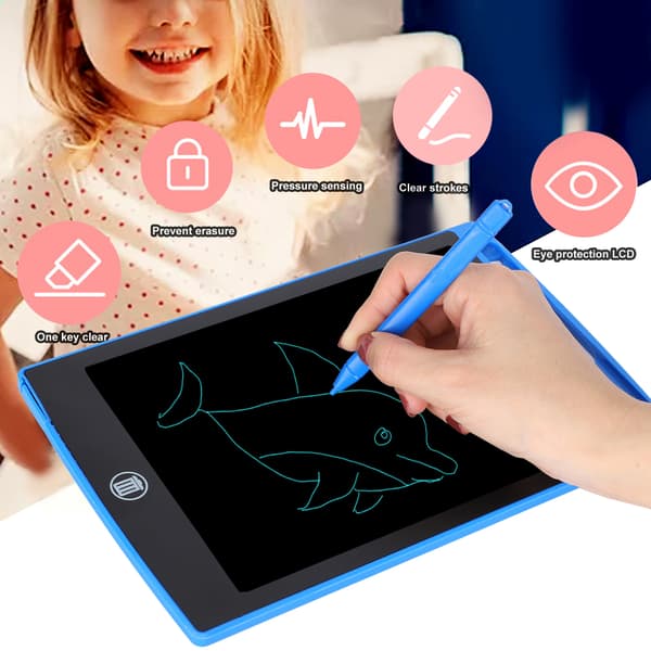8,5-tommer LCD-skriveplade, håndskrift, e-skrive tegneplade til børn, intelligent gavelegetøj