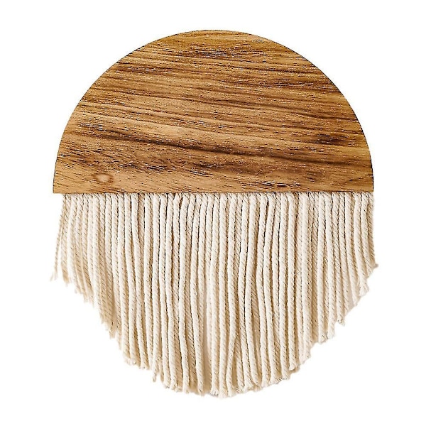 Modern Tassel Cirkel Gobeläng Bohème Hemvist Vardagsrum Väggdekor Gobeläng A