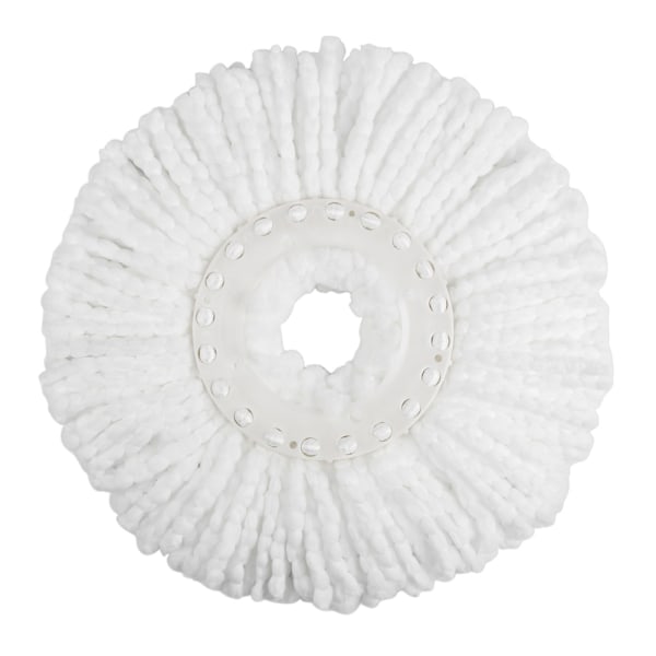 Erstatningshoder for mopp med roterende funksjon - 360° roterende mikrofibermoppefyll - Superabsorberende, universell - For hardtre, fliser, laminat og mer 3-pakning