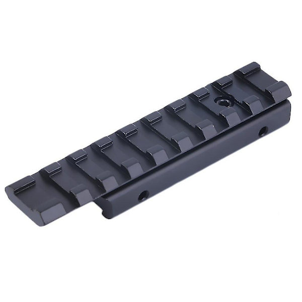 11mm svalehaleforlængelse til 21mm Weaver Riser Rail Mount Base Jagt
