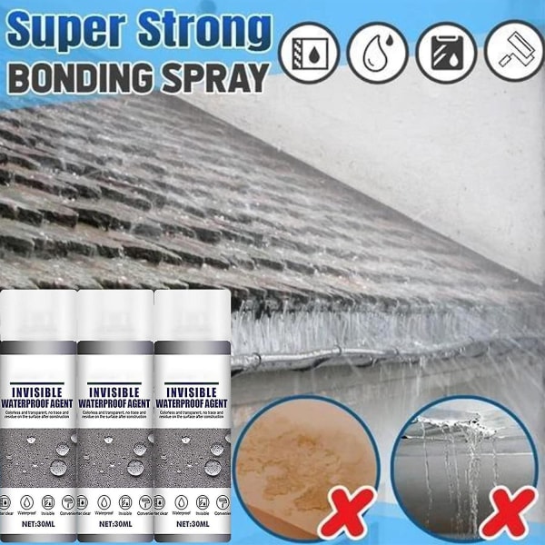 Anti-leaking Sealant Spray, Super Strong Bonding Spray Leak-trapping Repair For Roof Exterior Wall Sealant Fix Gaps