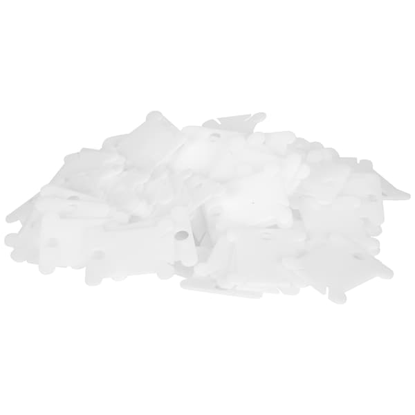 100 stk. plastik korssting spoler til syning og broderi