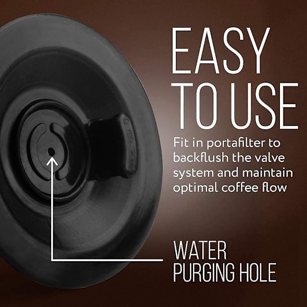 4 kpl espresson puhdistussarjan kiekkoa espressokoneille - 54 mm:n takaisinpesutabletit espressokoneen lisävarusteisiin