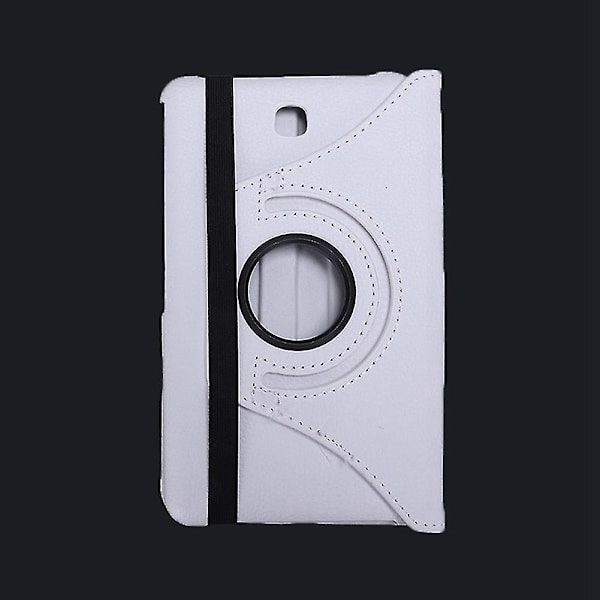 2 stk. Etuier til Galaxy Tab 4 Tablet Sm-t230 Sm-t231 360 Graders Rotation Hus, Hvid & Kaffe