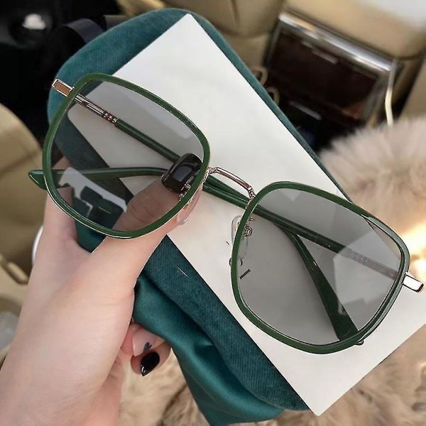 Ljuskänsliga 0-600 Myopia Glasögon Vintage Fashion Oversized Rim Glasögon