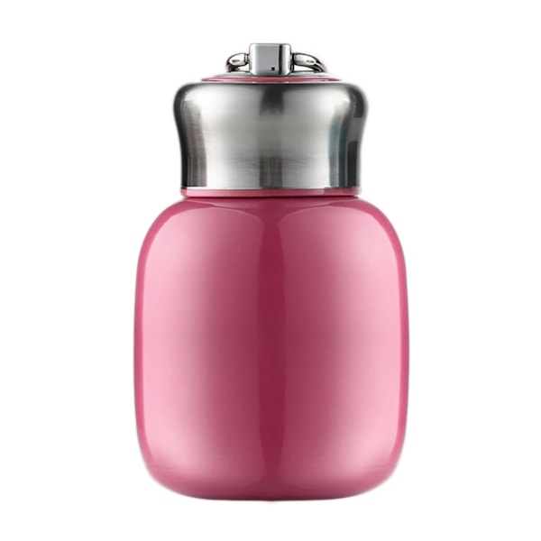 Liten termosflaska, 200 ml vakuumisolerad vattenflaska, läckagesäker juice mjölk vakuum varm kall vattenflaska, present till flickor, pojkar