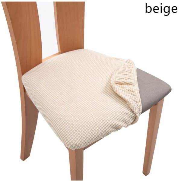 2 stolsöverdrag Beige 2-pack Beige Beige Beige 2PCS