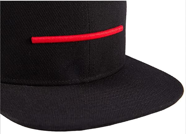 Klassinen Snapback-lippis Hip Hop Flat Bill Visor Cap - Unisex-mainos B