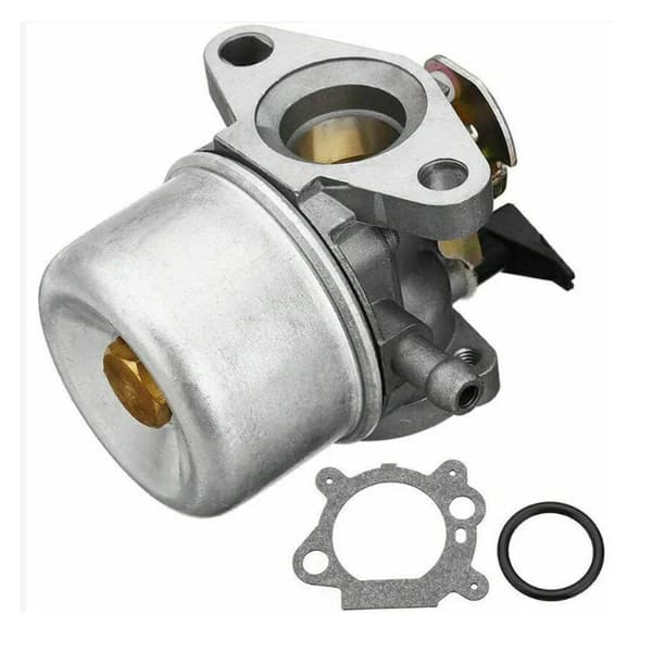 Metalkarburator med gummiring til 498965 motor