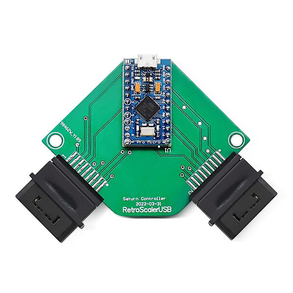 1 stk. spillkontrolleradapter Forsegasaturn håndtak USB-adapter