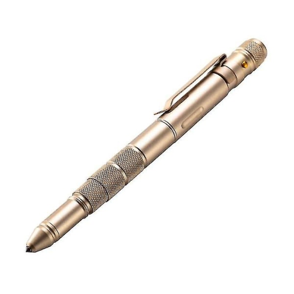 Taktisk penna med ficklampa prylar för män, coola verktyg