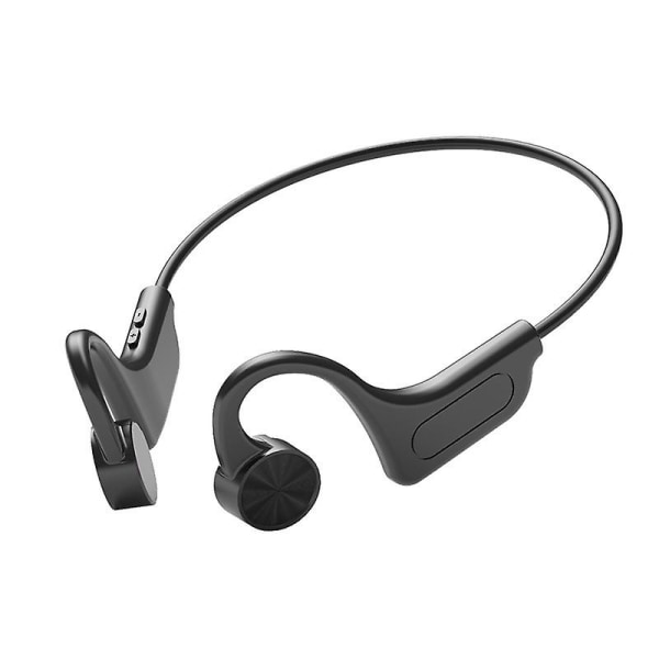 Bluetooth 5.3 Bone Conduction-hörlurar, sporthörlurar med mikrofon  Vattentäta, trådlösa hörlurar för cykling, gym, löpning (1st, svart) b3b3 |  Fyndiq