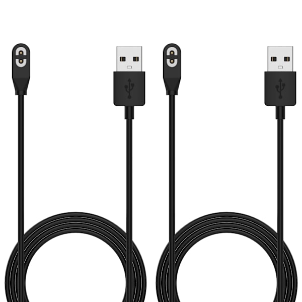 2 st laddkablar för Shokz för Aftershokz Aeropex AS800, Shokz OpenRun Pro, OpenRun, OpenRun Mini, OpenComm benledningshörlurar