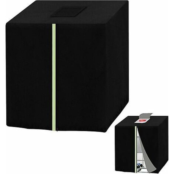 IBC-skydd, Tank IBC-behållare Skydd, 420D UV-skyddat IBC/regn Skydd med blixtlåsöppning, Reflekterande tejp, För behållare