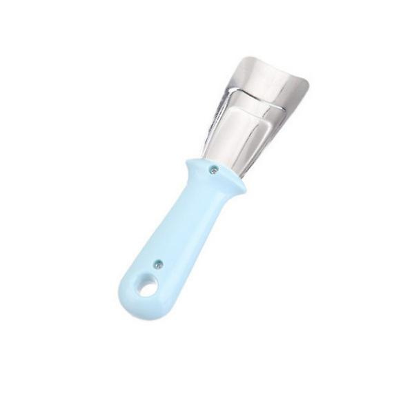Kyl- och frystillbehör i rostfritt stål, avfrostningsspade, hållbar kylverktyg, isrengöring, slumpmässig färg (2-pack)