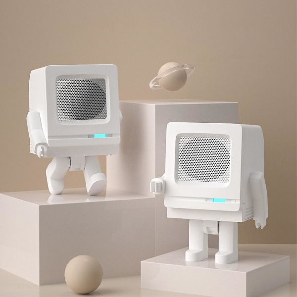 Kreativ robot højttaler Usb opladning Tws surround bas højttaler