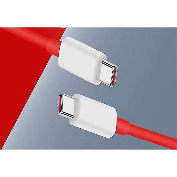 OnePlus/OnePlus Warp 65W Pikalataus Kaksoispää Type-C Datakaapeli Nopea Latauskaapeli