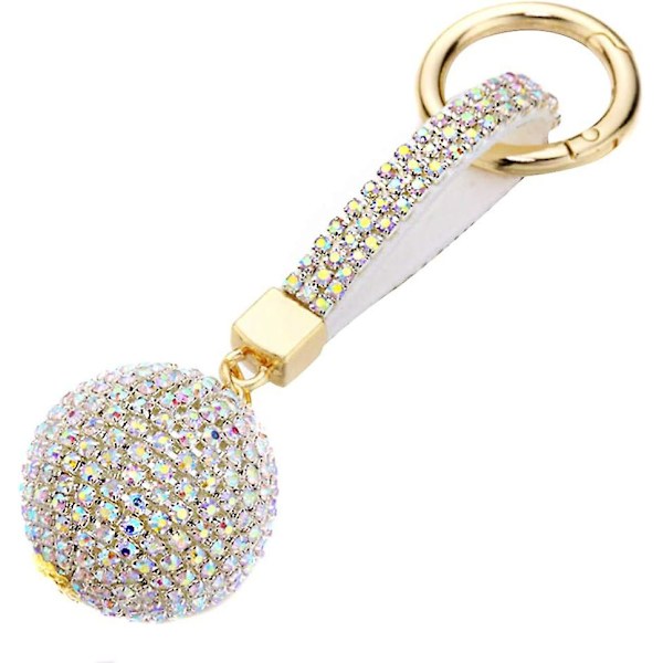 Avaimenperä Kristallikuulalla, Bling-Rhinestone-Riipus Avaimenperä-Korut Avaimenperä Käsilaukulle, Auton Avaimenpidikkeelle, ab-Väri