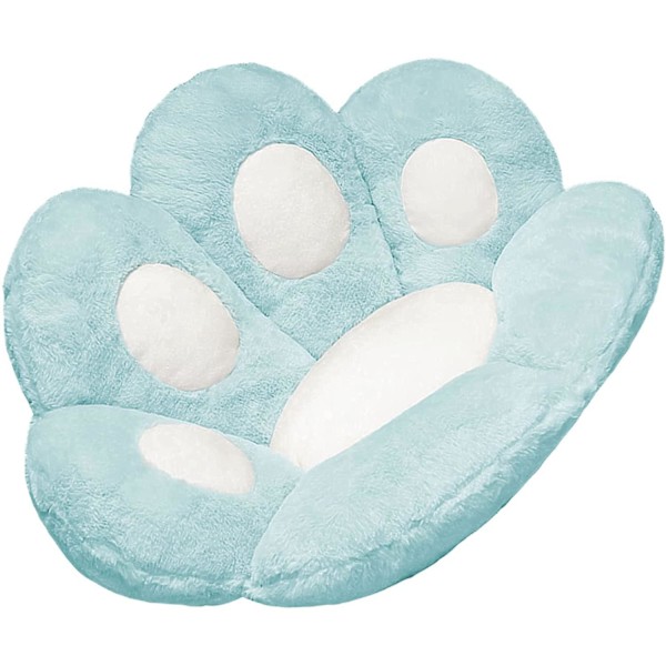 Kattepoter Pude Doven Sofa Kontorstol Pude Bjørn Poter Varmt Gulv Sød Sæde Pude Til Spisestue Soveværelse Blå 27.5x23.6inch