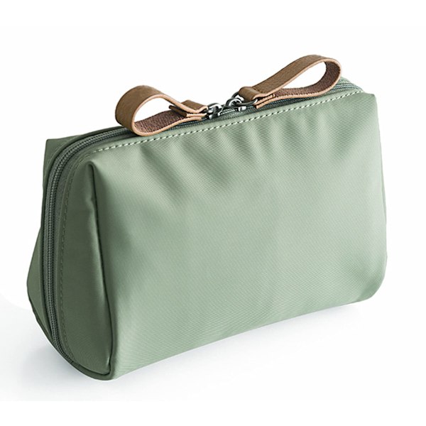 Liten Sminkväska för Handväska, Sminkväska Liten Kosmetikväska Mini Portabel Handväska för Kvinnor och Flickor (Emerald) green